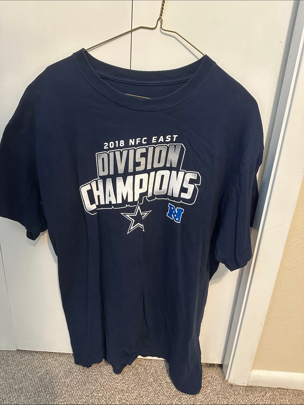 Team Apparel Navy 2018 NFC East Division Champions T-Shirt